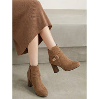 Sophie | Elegante Stiefeletten Mit Komfortablem Blockabsatz