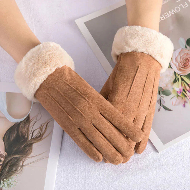 Wolff | Suede Gloves – Chic Winter Style for Women