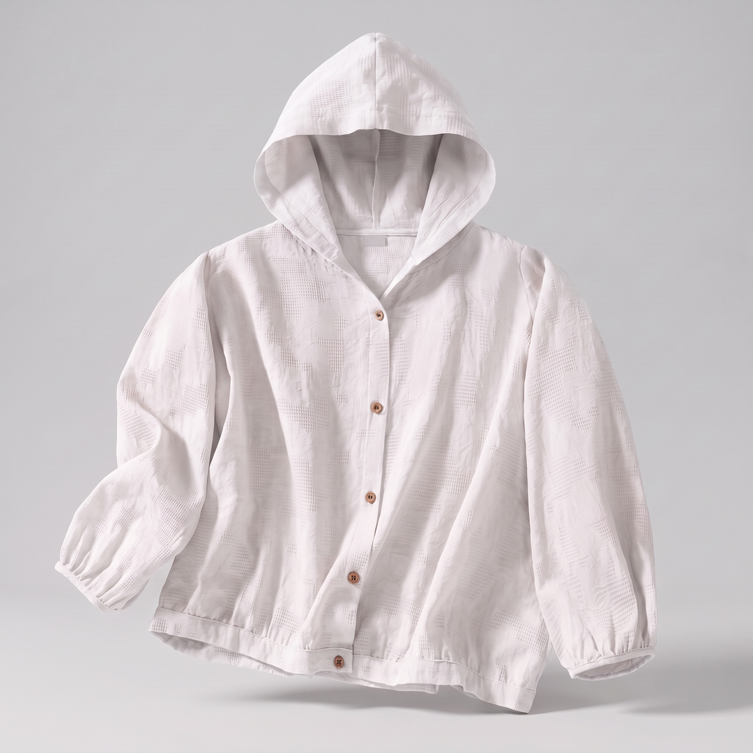 Miri | Hoodie – Weicher Leinenstil für den Alltag