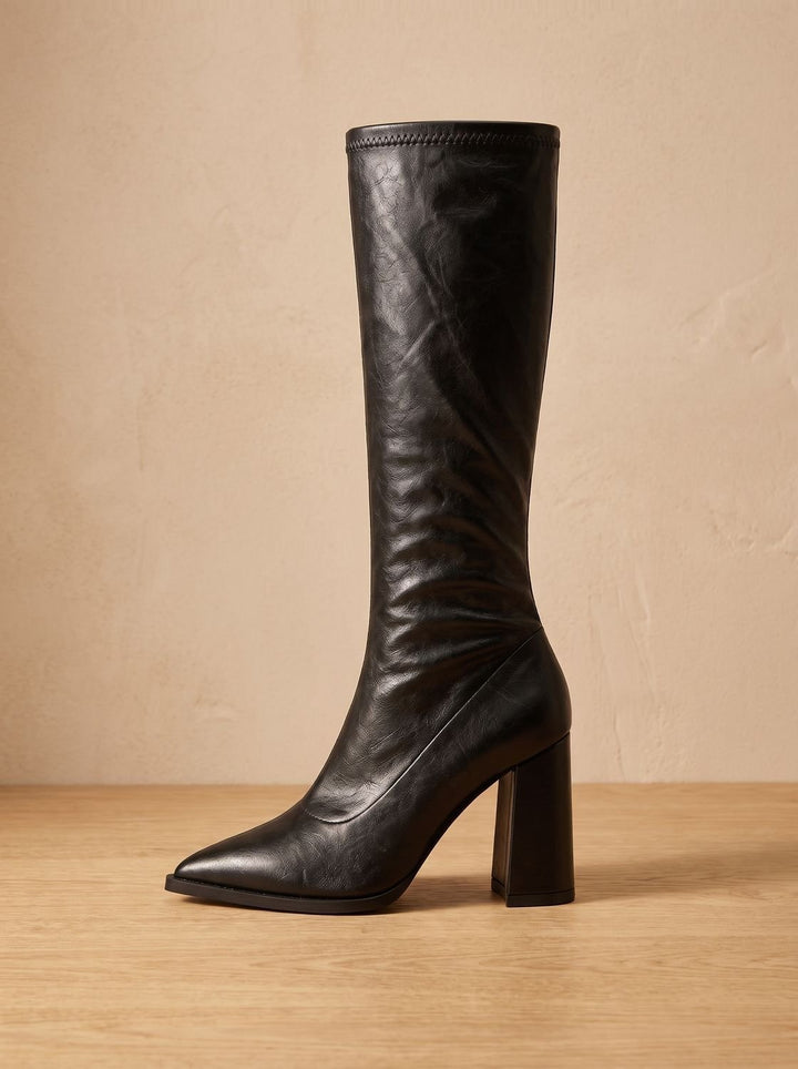 Scarlett | Stiefeletten mit Spitzem Zeh – Eleganter Knöchel-Look für Frauen