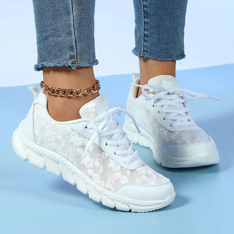 Grace | Bequeme Und Orthopädische Mesh Slip-On Sneaker