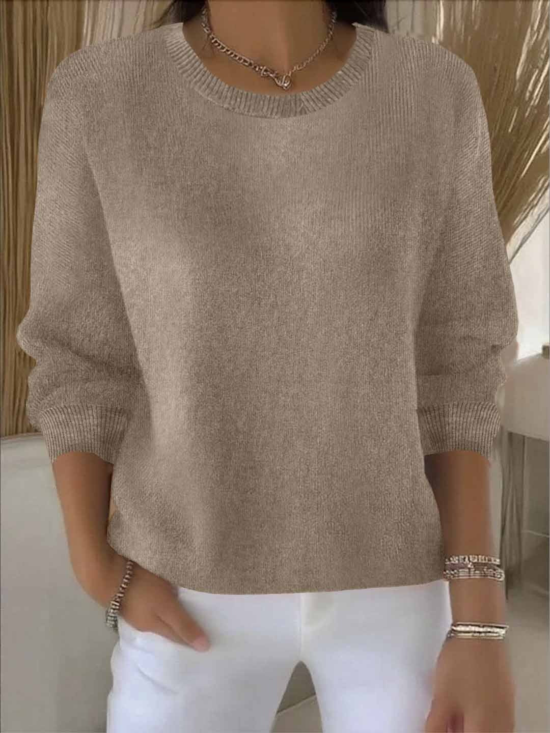 Laura | Gemütlicher Winter-Strickpullover für Damen