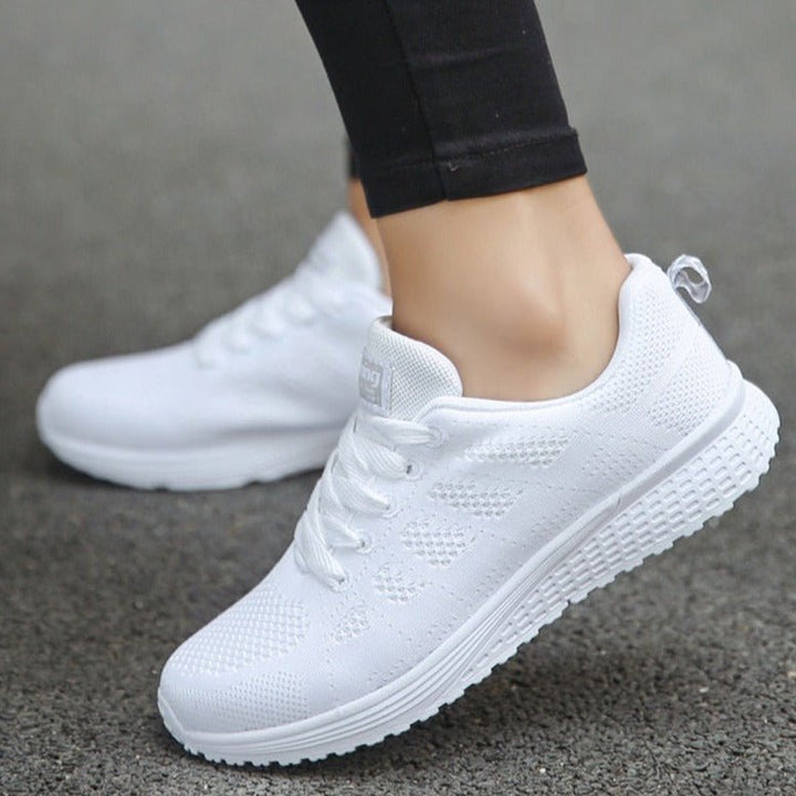 Evelyn | Atmungsaktive Orthopädische Damen-Sneaker Mit Strickdesign