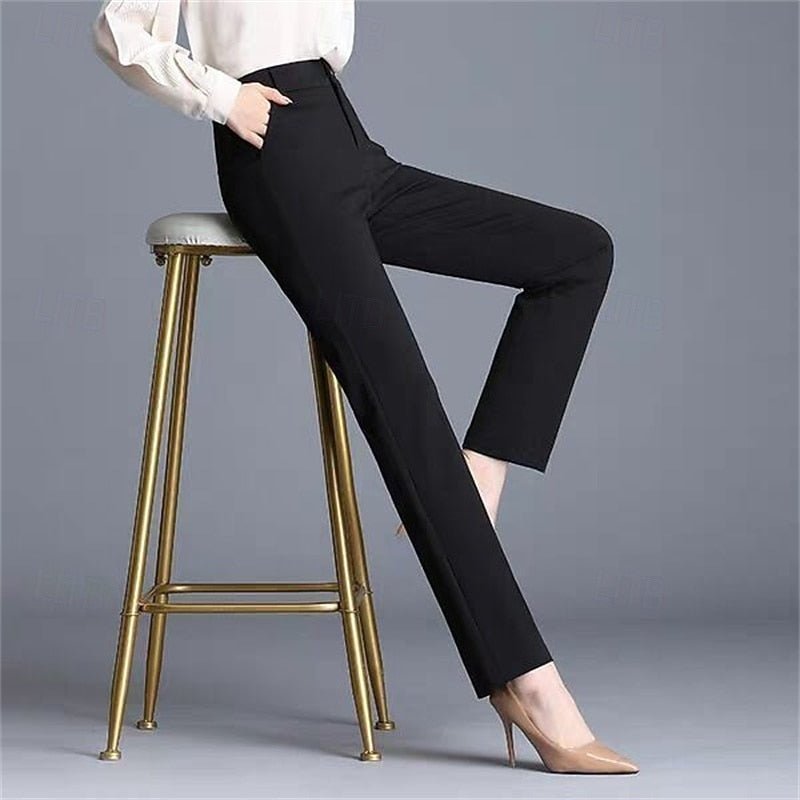 Vibrant | Straight-Leg Trousers for Effortless Everyday Style