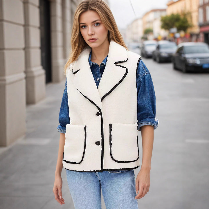 Christine | Zeitlose Und Elegante Strukturweste Für Damen