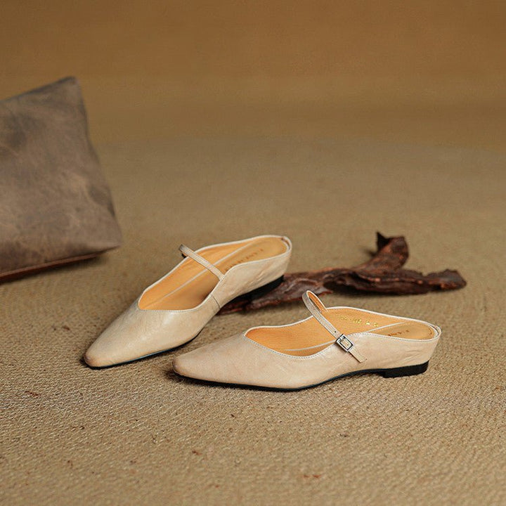 Camilla | Timeless and Elegant Leather Mules