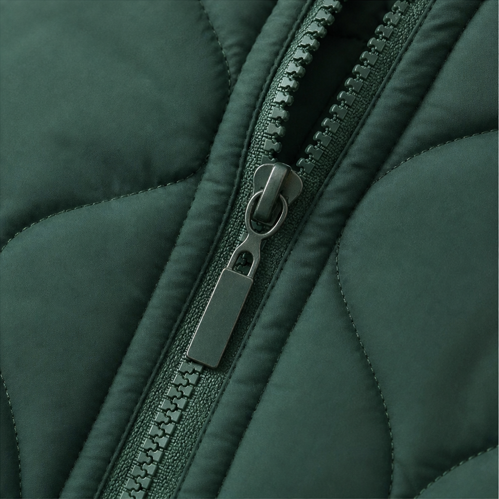 Wearbella | Spliced Quilted Hooded Puffer Jacket – Bequeme warme Jacke für kalte Tage