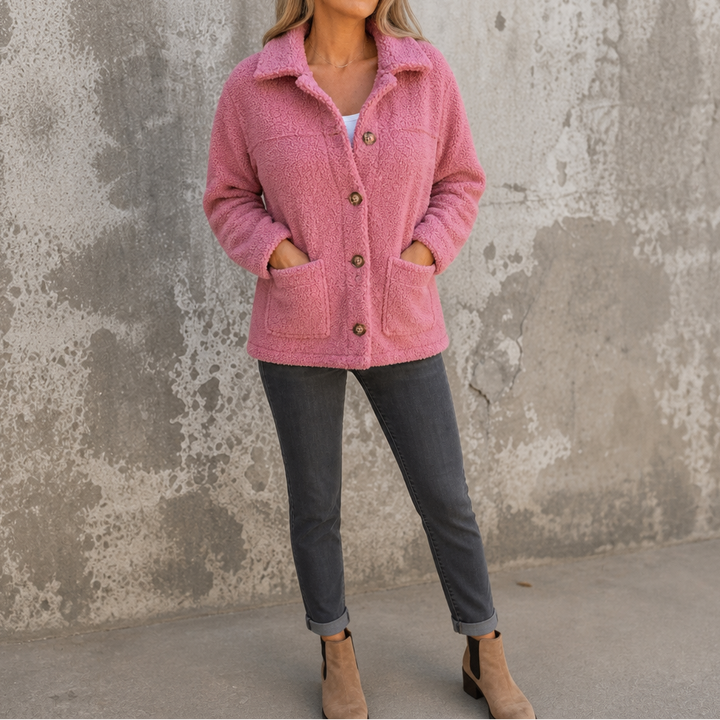 Ariane | Curly Faux-Fur Jacket – Versatile Look für jeden Anlass