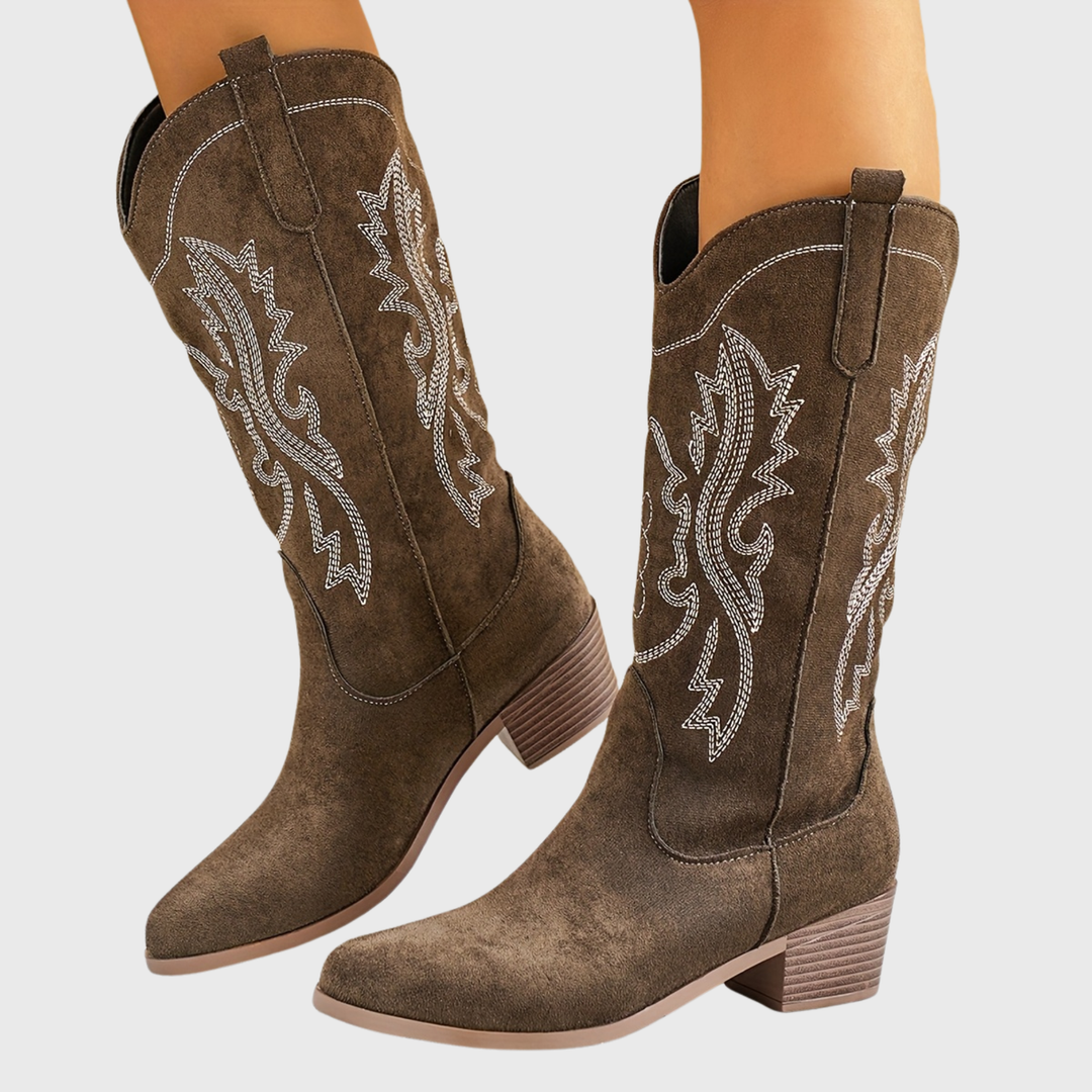 Lara | Elegante Cowboy-Stiefel im Western-Stil Für Frauen