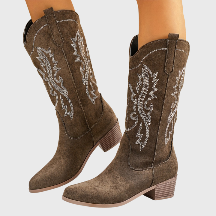 Lara | Elegante Cowboy-Stiefel im Western-Stil Für Frauen