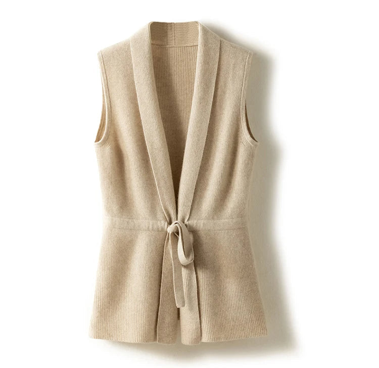 Charlotte | Elegante und Moderne Damen Merinowollweste