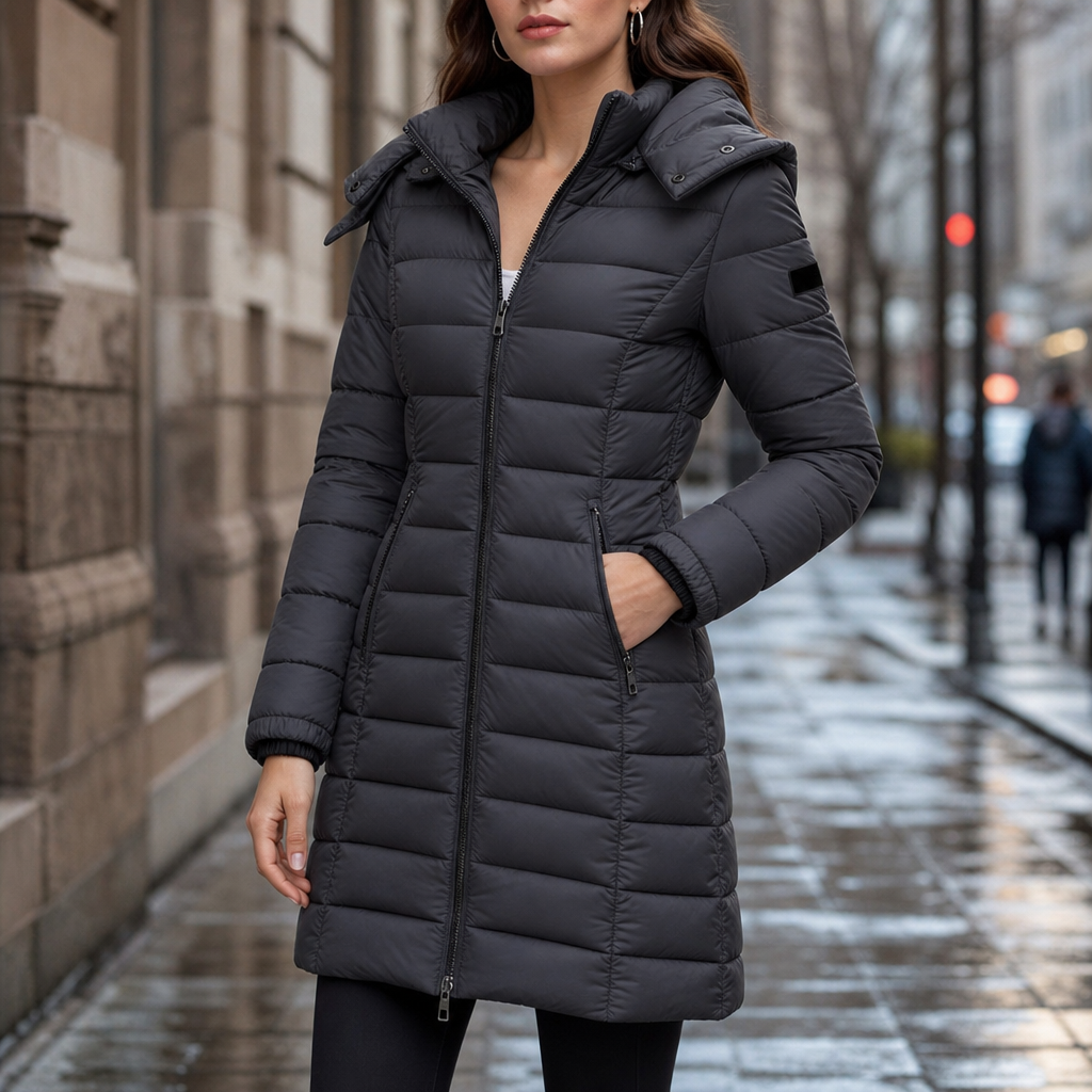Wearbella | Mid-Length Puffer Jacket – Warm und Schick für den Winter