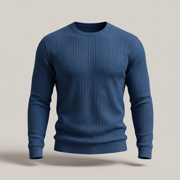 Ribbed Sweater | Feiner Rippstrick für moderne Eleganz