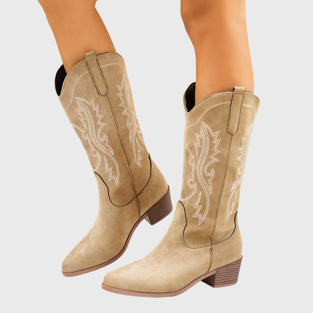 Lara | Elegante Cowboy-Stiefel im Western-Stil Für Frauen