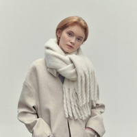 Juliane | Edler Wollschal mit Großzügigem Format für Zeitlose Winterlooks
