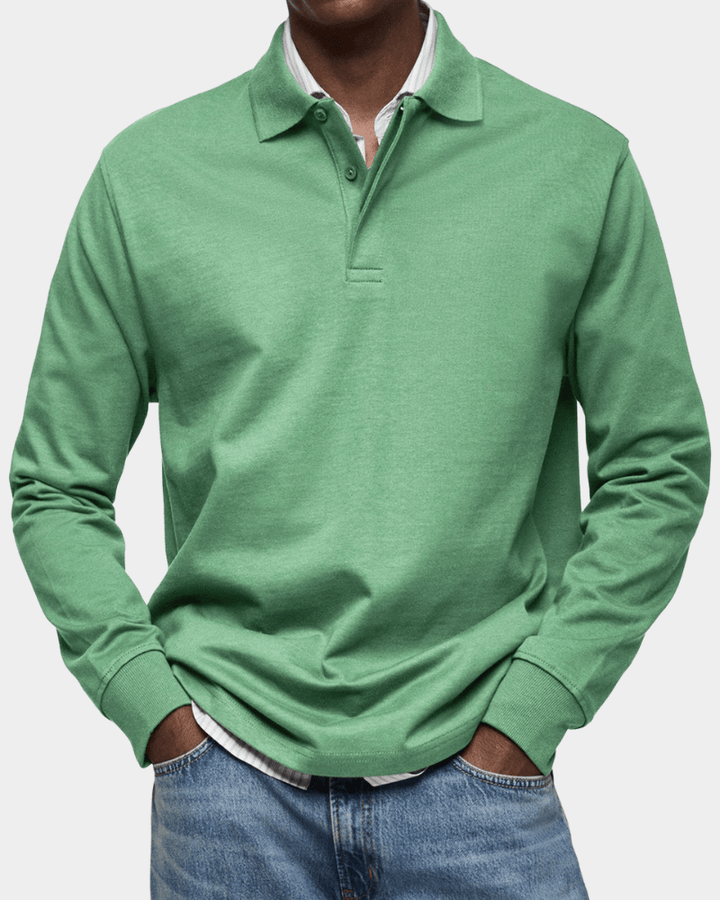 Sterling | Knit Polo – Smart Textured Style for Men