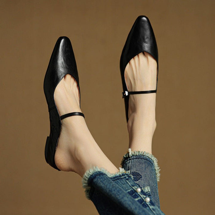 Camilla | Timeless and Elegant Leather Mules