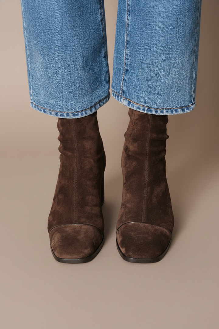 Valeria | Modische Und Moderne Karree-Stiefeletten