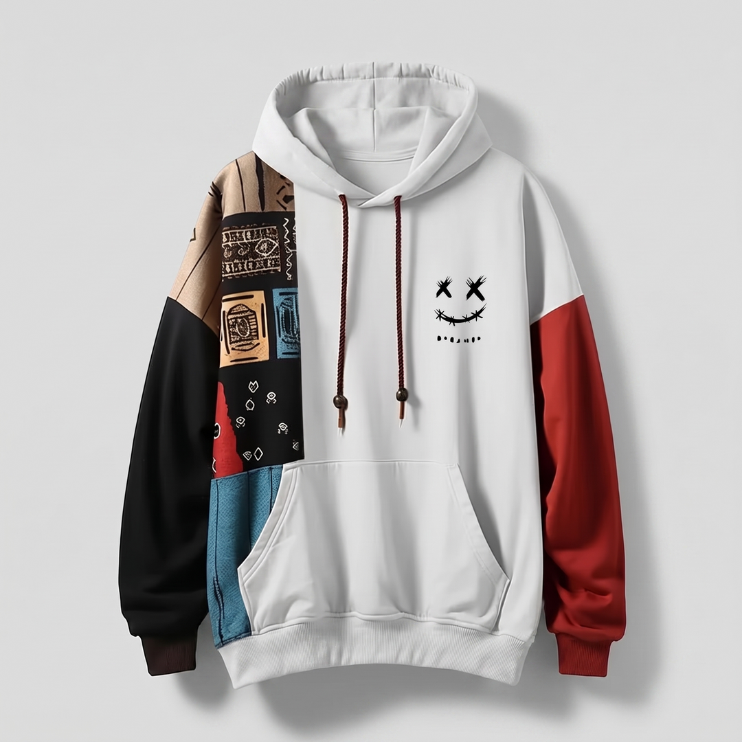 Riot | Contrast Hoodie – Bold Design für Alltag