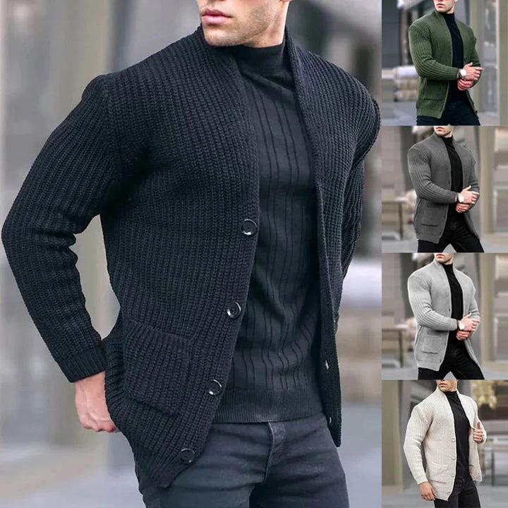 Benjamin | Urban Utility Moderne Strickjacke Für Herren