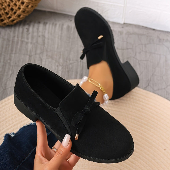 Nadia | Slip-On Loafer mit Schleife