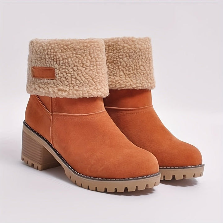 Emma | Kuschelige Mid-Calf-Stiefel mit Fleecefutter