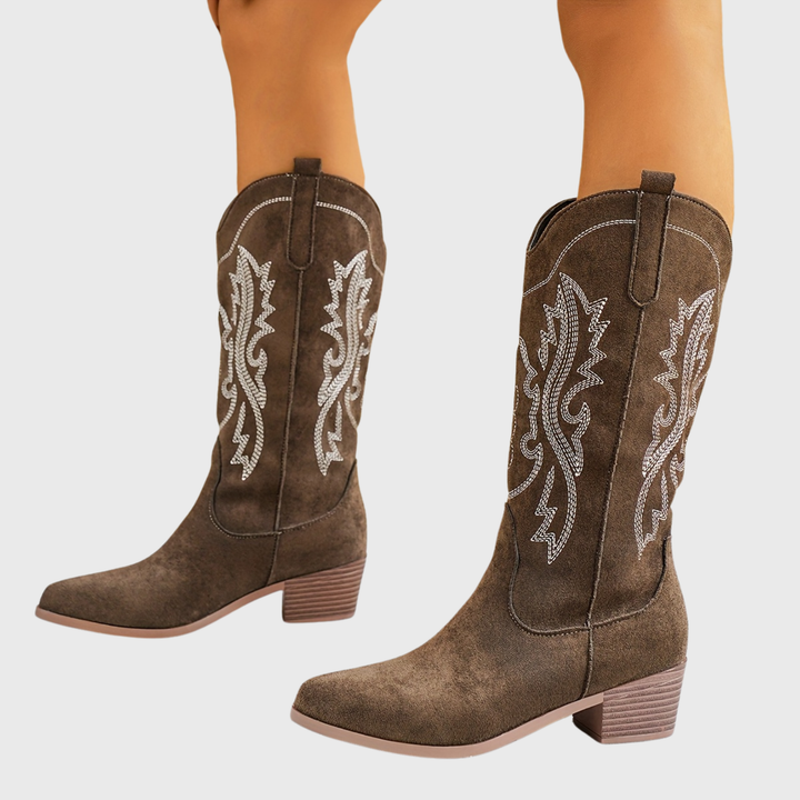 Lara | Elegante Cowboy-Stiefel im Western-Stil Für Frauen