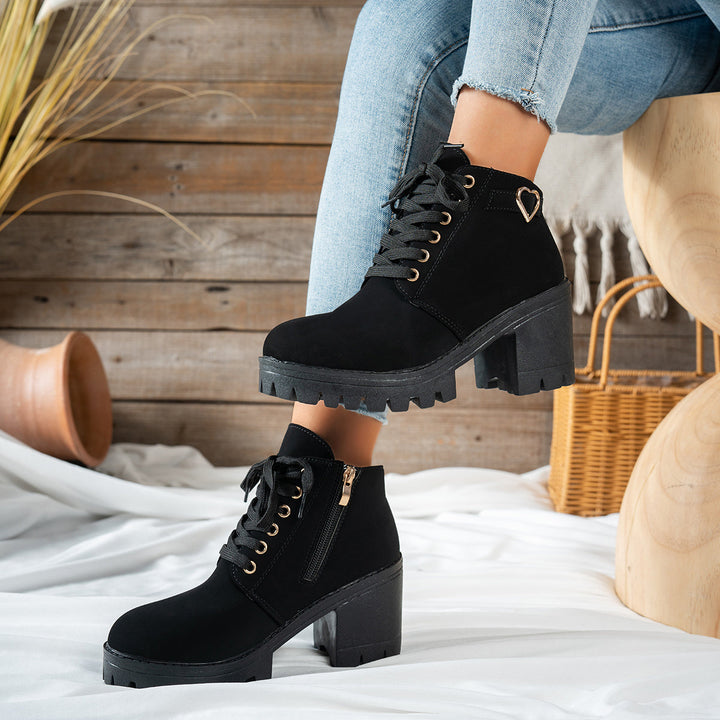Marlene | Stilvolle Und Elegante Schnürstiefeletten