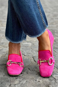 Kristin | Ausdrucksstarke Loafer Mit Modernem Metallic-Akzent