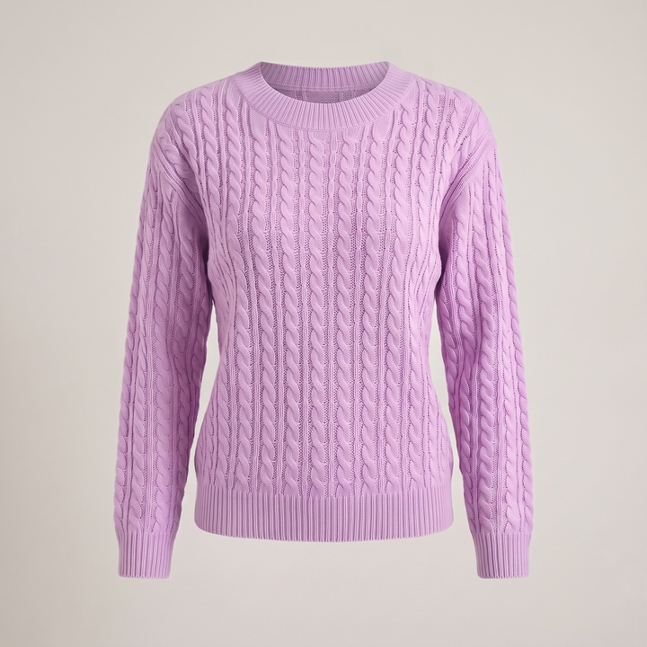 Marielle | Kabelstrickpullover – Zeitloses Design für Frauen