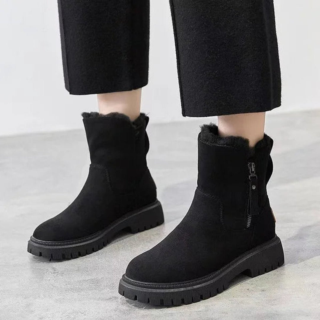 Marlene | Stiefeletten – Gefütterte Winterstiefel für Damen
