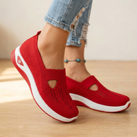 Amelia | Atmungsaktive Slip-On Sneaker Mit Gepolsterter Plateausohle