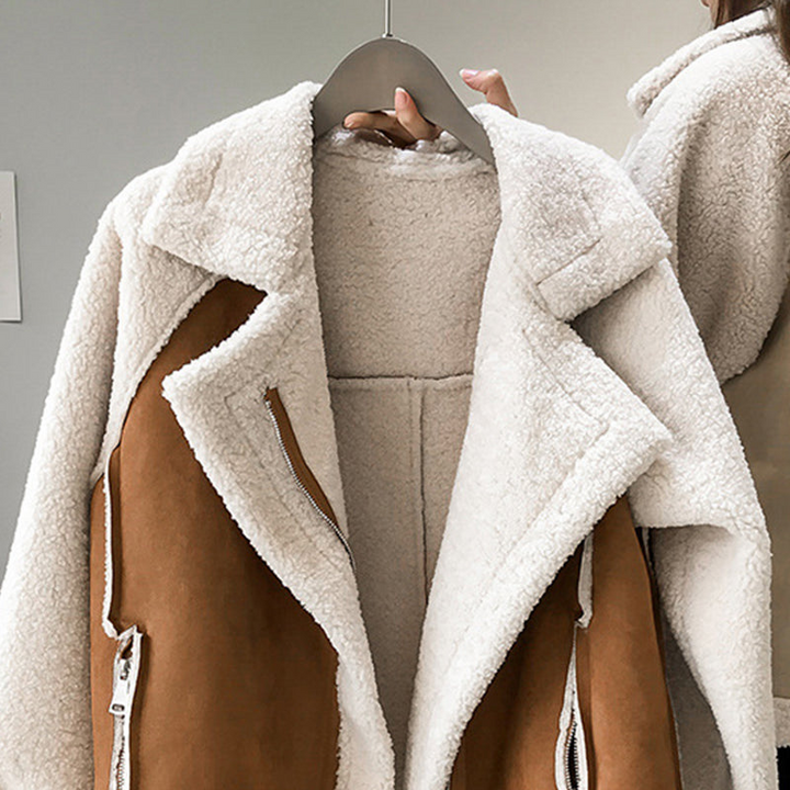 Juliane | Teddymantel – Eleganter Stil für Damen