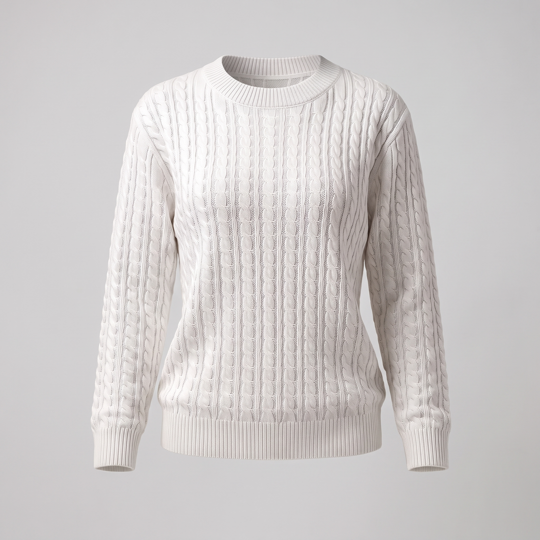 Marielle | Kabelstrickpullover – Zeitloses Design für Frauen
