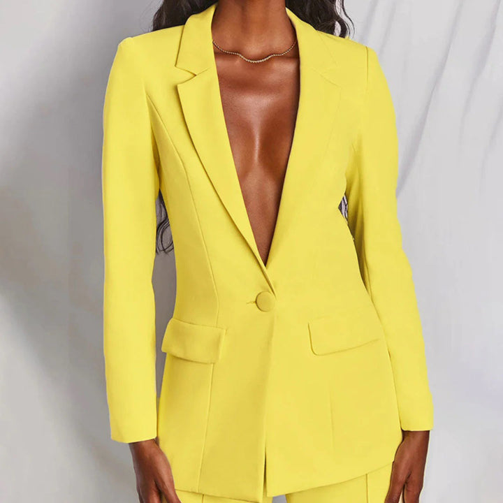 Elizabeth | Elegantes Zweiteiliges Blazer und Hosen-Set Für Damen