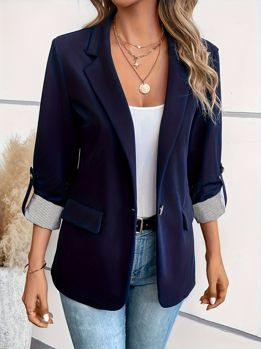 Nina | Eleganter Und Vielseitiger Damenblazer