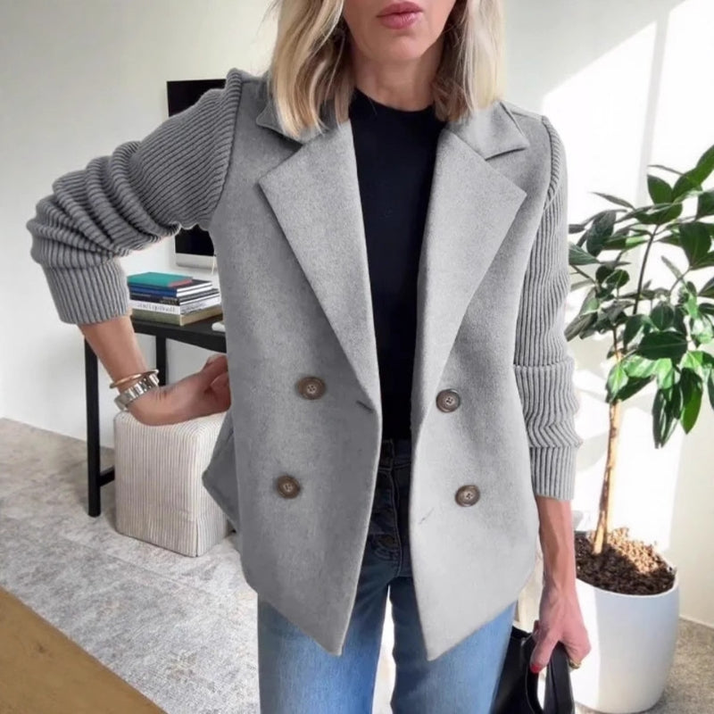 Ursula | Kuscheliger Und Stilvoller Pullover Blazer