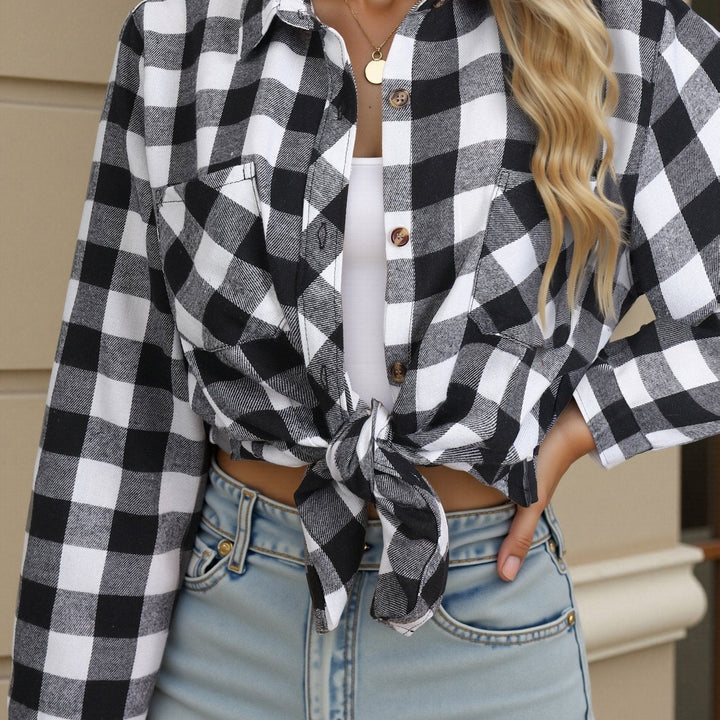 Everly | Buffalo Check Shirt – Cozy and Timeless Style for Women