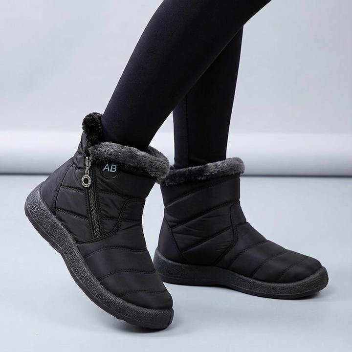 Frostiva | Winter Ankle Boots – Warm and Lightweight with Faux Fur