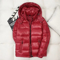 Elias | Wärmende Und Glänzende Winter Pufferjacke