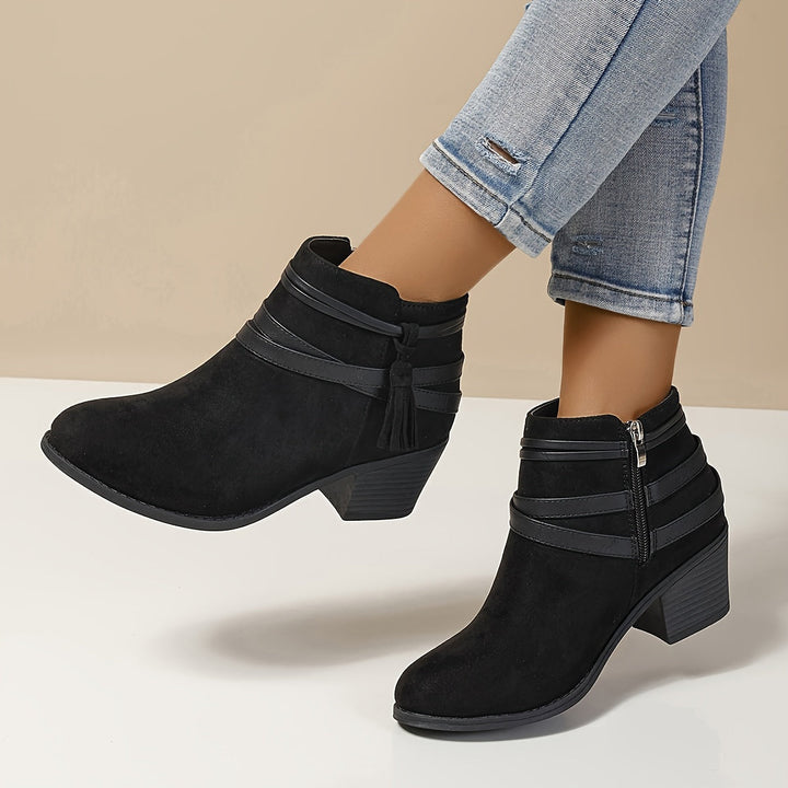 Petra | Elegante Und Moderne Quasten Stiefeletten
