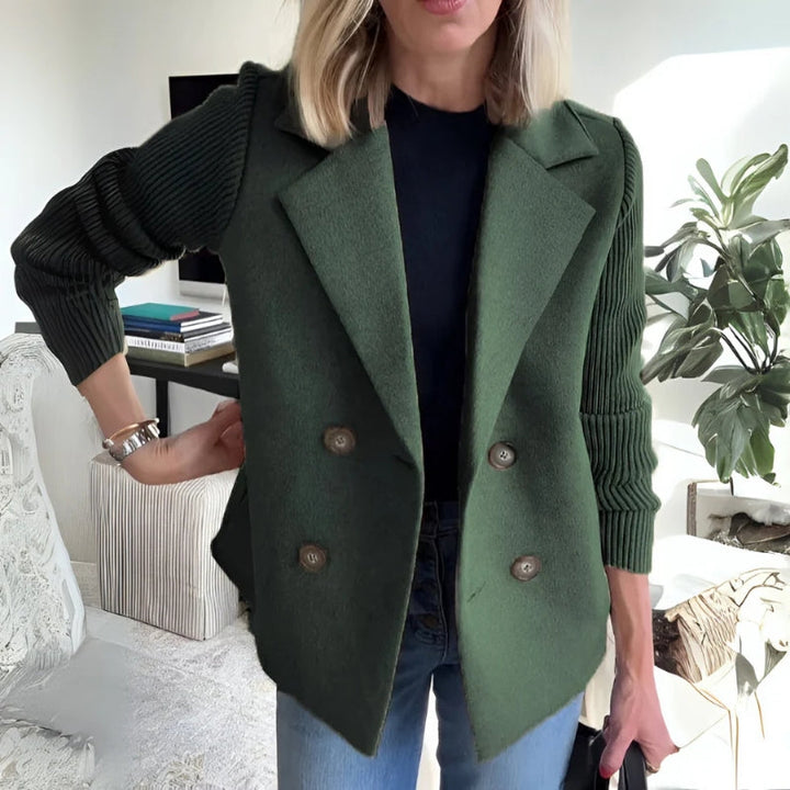 Ursula | Kuscheliger Und Stilvoller Pullover Blazer