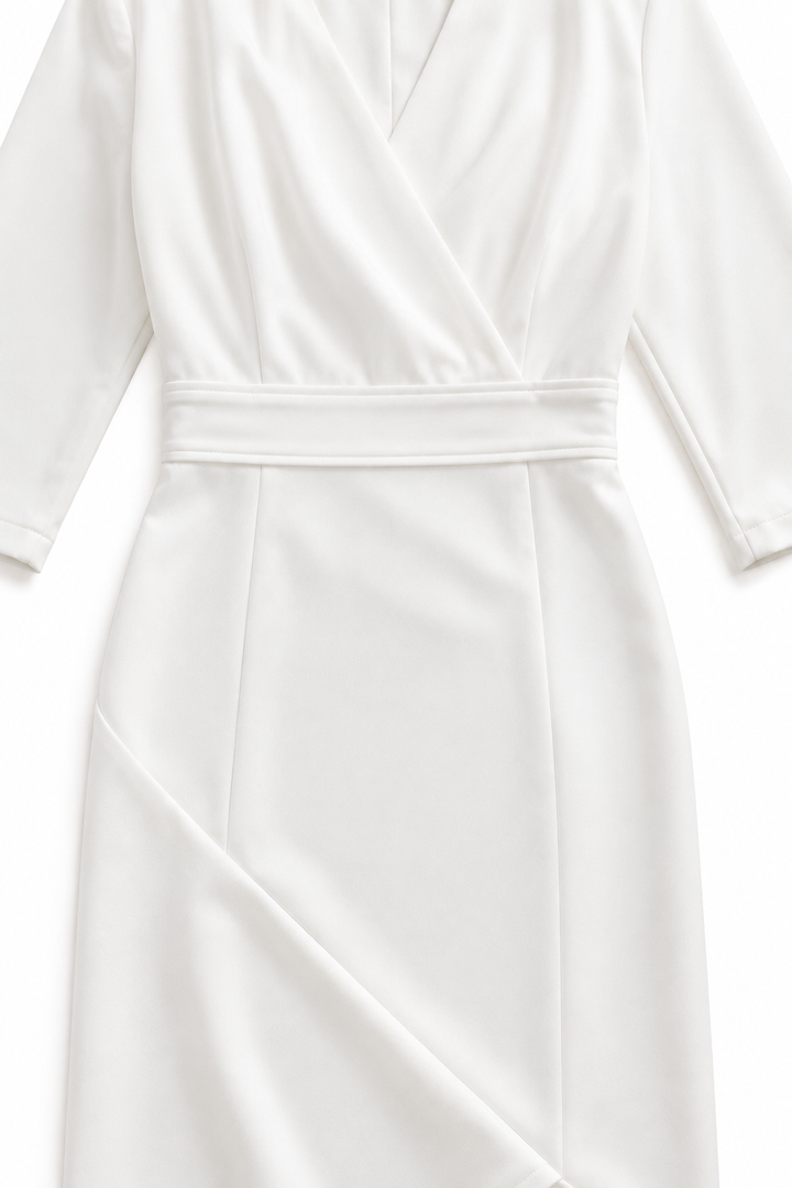 Skimline | Midi Dress – Eleganter Wickel-Stil für Frauen