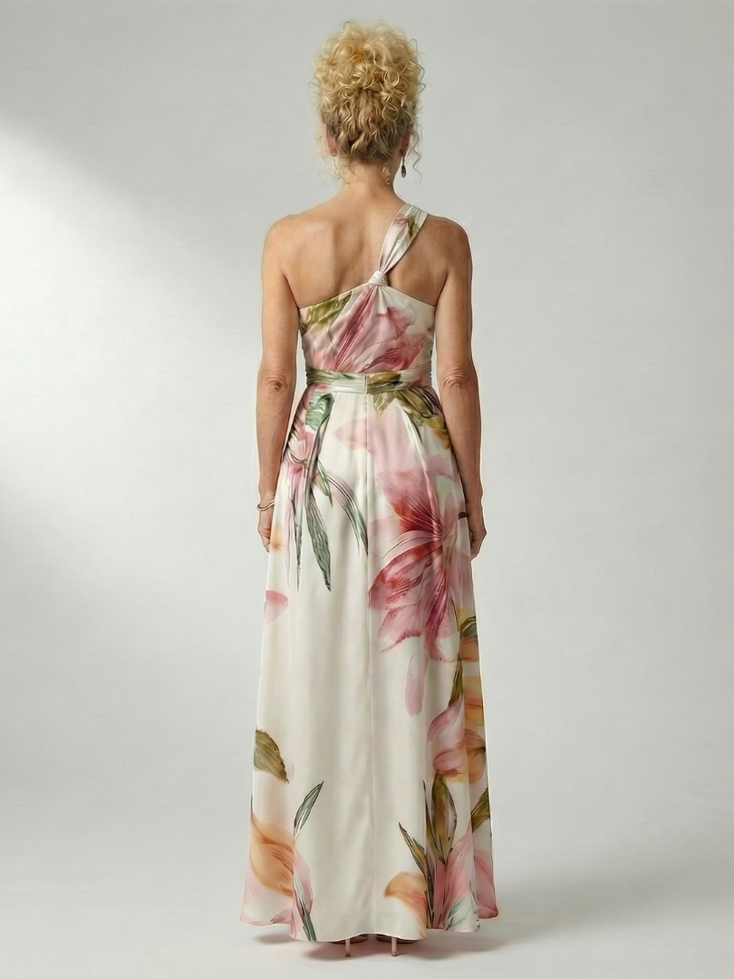 Amiel | Maxi Kleid – Luftiges Floral-Muster für Damen