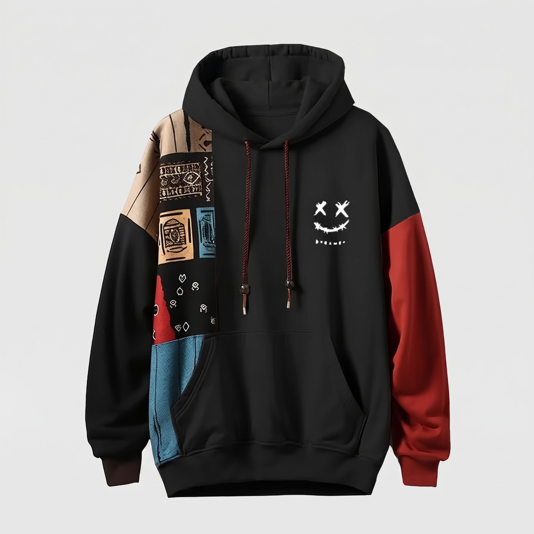 Riot | Contrast Hoodie – Bold Design für Alltag