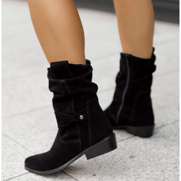 Camilla | Elegante Und Legere Slouch Stiefeletten