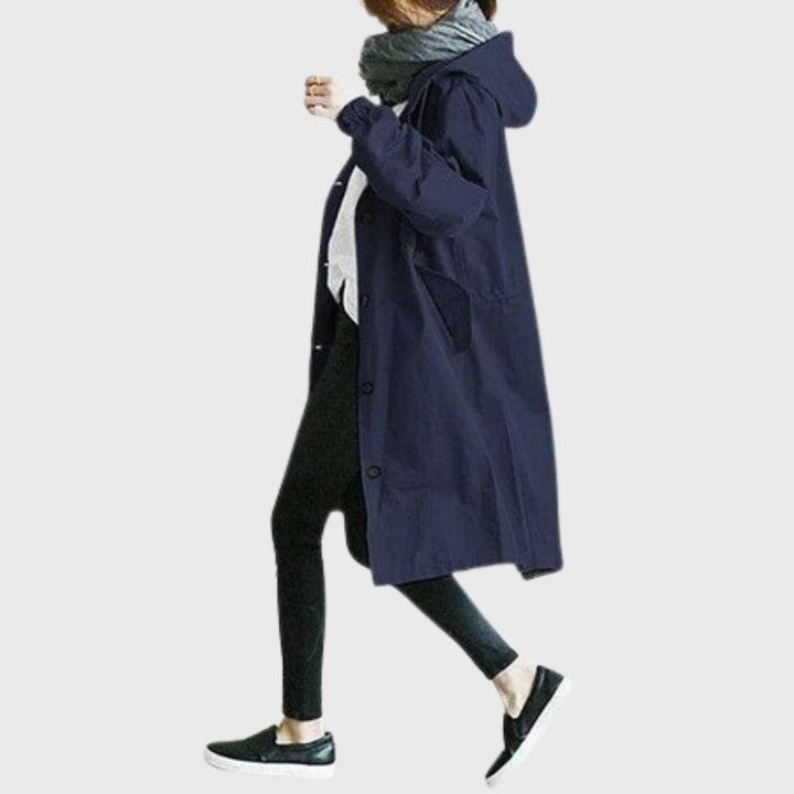 Emma | Eleganter Und Wasserdichter Langer Trenchcoat