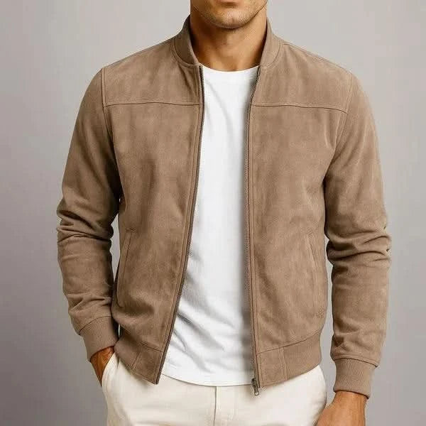 Harrison | Suede Bomber – Moderner Look für Jeden Tag